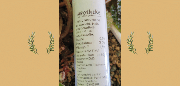 Meine beste Hormon-Gesichtscreme